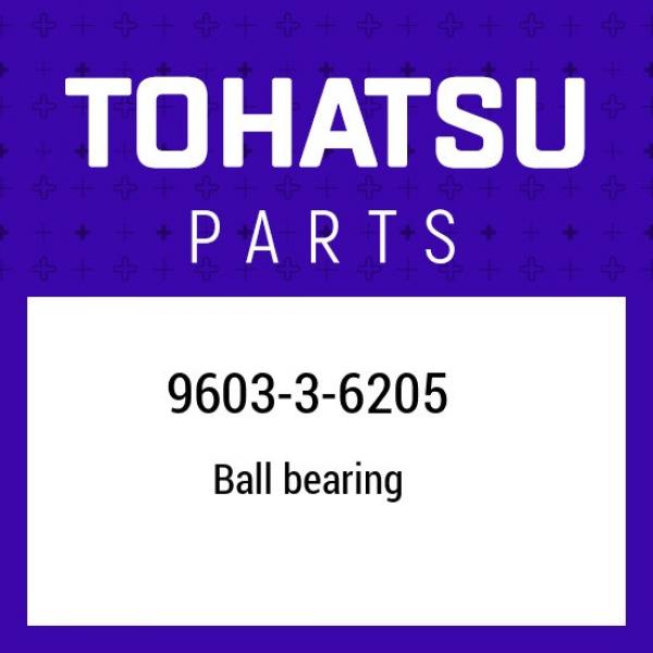 9603-3-6205 Tohatsu Ball bearing 960336205, New Genuine OEM Part #1 image