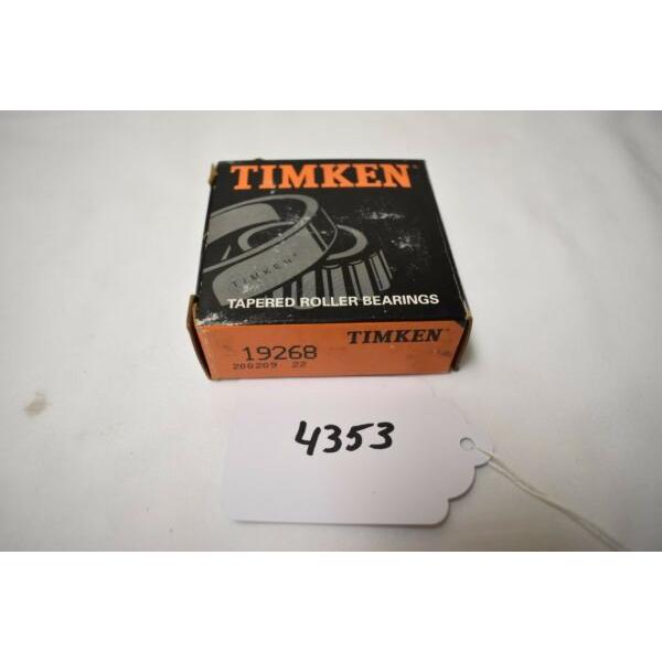 (4353) Timken 19268 Tapered Roller Bearing Cup #1 image
