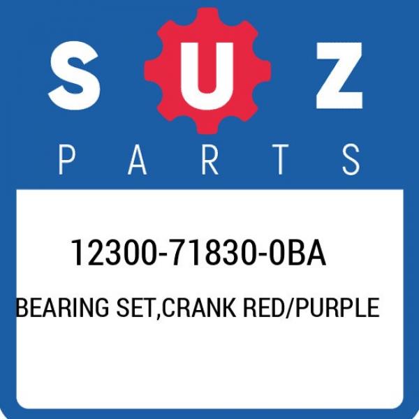 12300-71830-0BA Suzuki Bearing set,crank red/purple 12300718300BA, New Genuine O #1 image